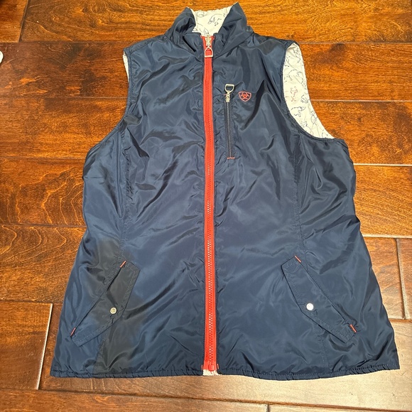 Ariat Equestrian Reversible Vest - Picture 1 of 4